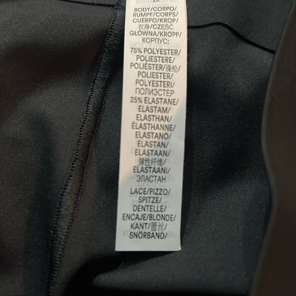 Savage X Fenty Hotline High Waisted Active Yoga Workout Black Legging Size 3X - Picture 12 of 12